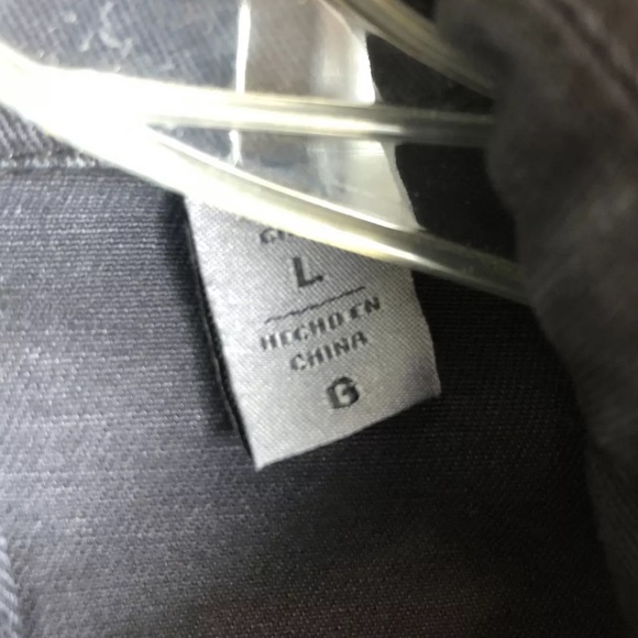 Levi’s Acid Washed Black Denim Trucker Jacket Lrg - Picture 9 of 12